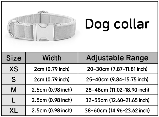 Custom Engraved Velvet Dog Collar