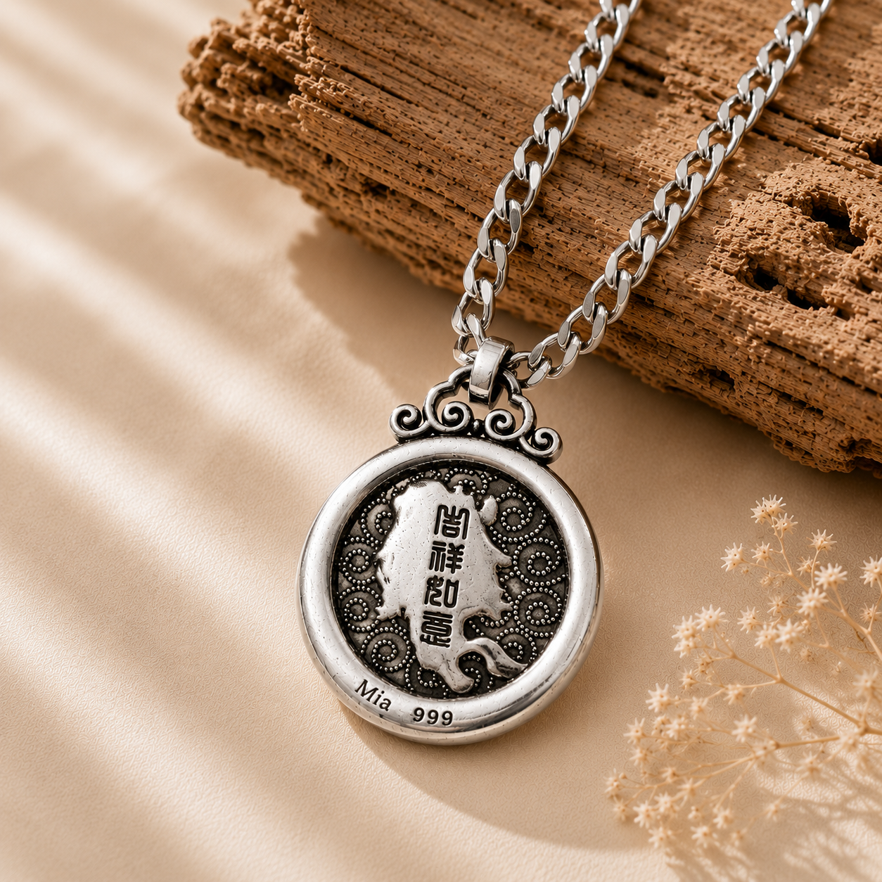 Personalized Chinese Zodiac Silver Necklace ✨-Horse