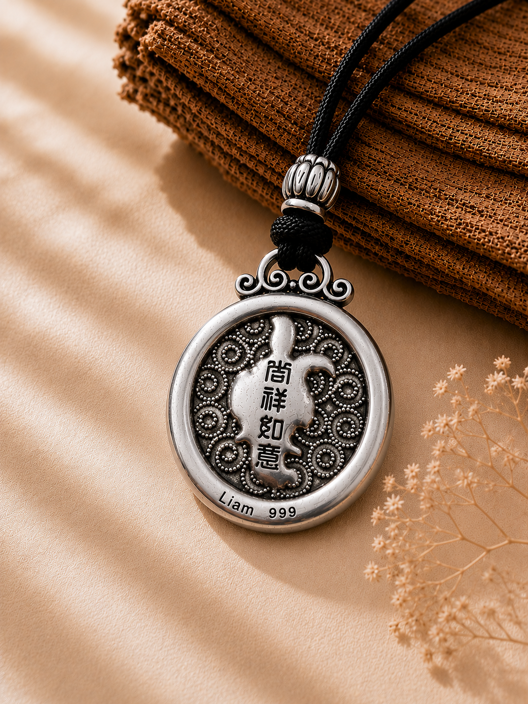 Personalized Chinese Zodiac Silver Necklace ✨-Rabbit