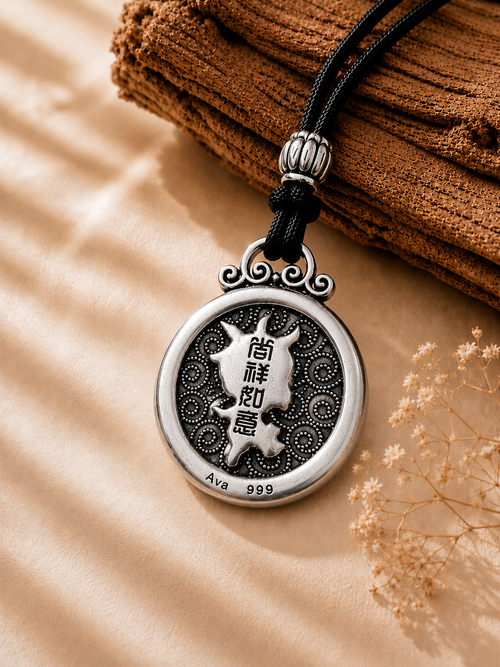 Personalized Chinese Zodiac Silver Necklace ✨- Goat